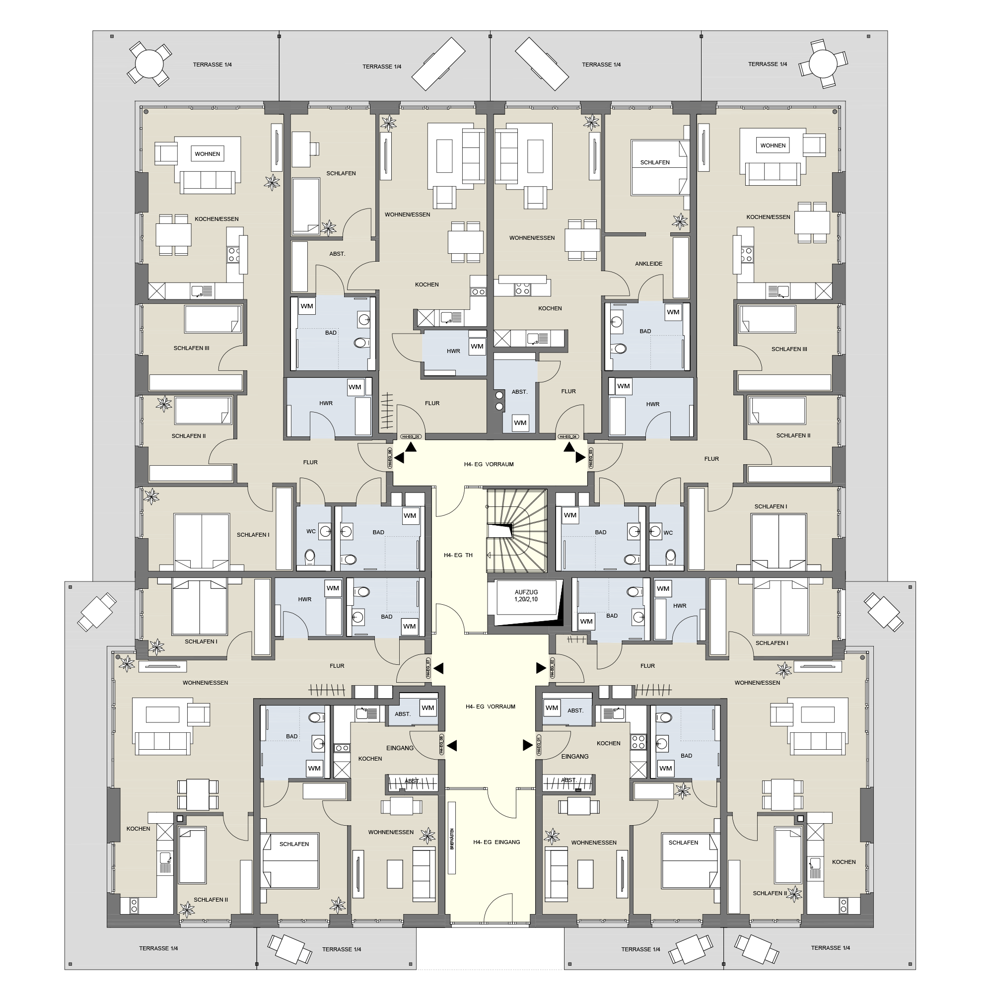 Haus 4 – Erdgeschoss